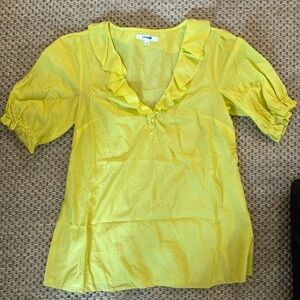 Eliot yellow blouse size Small. Perfect condition barely worn!